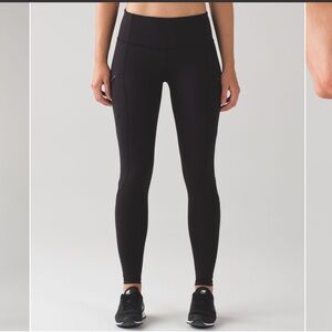 Lululemon Cadence Crusher Leggings, Size 8, Black